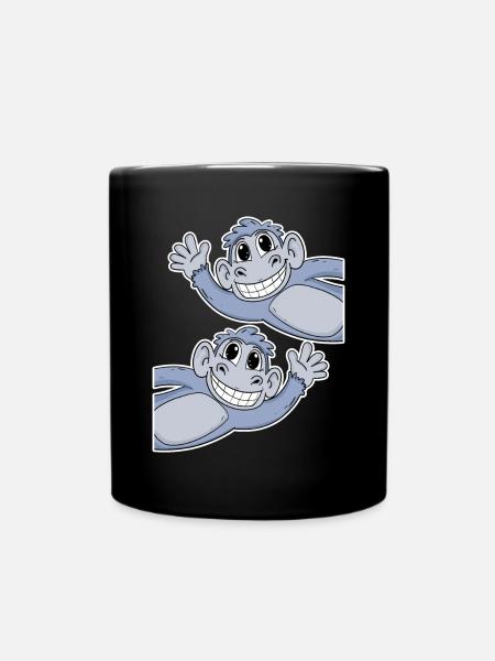Singe Singe - Mug uni - noir