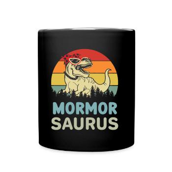 Grand-mère Saurus La meilleure grand-mère du monde - Mug uni - noir - Devant