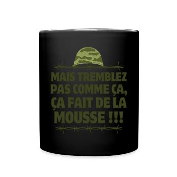 film culte, septième compagnie,7ème compagnie - Mug uni - noir - Devant