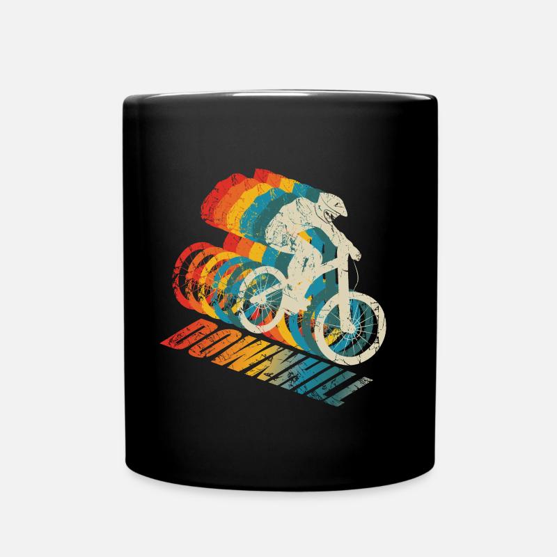 VTT de descente - Mug uni - noir