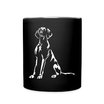 Magyar Vizsla « Édition Noire » - Mug uni - noir - Devant