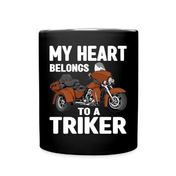 Triker - Tasse einfarbig - Schwarz - Vorne