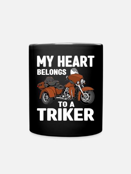 Triker - Tasse einfarbig - Schwarz