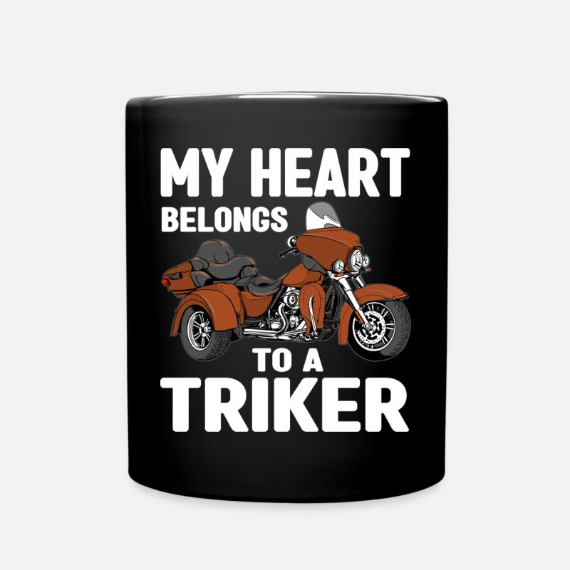 Triker - Tasse einfarbig - Schwarz