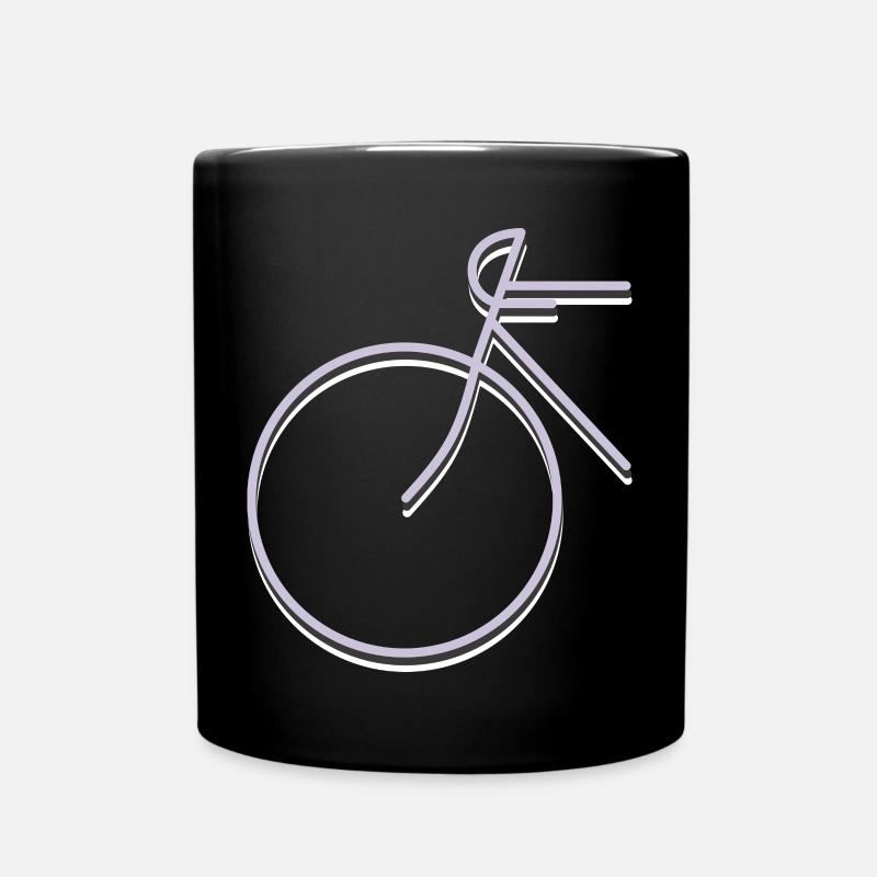 RENNRAD - Tasse einfarbig - Schwarz