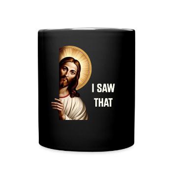 Jesus Freak Jesus Christus Meme Christlich Bibel - Tasse einfarbig - Schwarz - Vorne