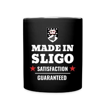 Made in Sligo Satisfaction Guaranteed Ireland - Full Colour Mug - black - Front