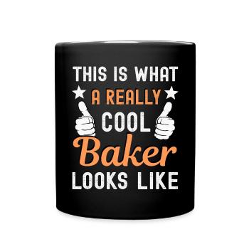 Boulanger Boulanger - Mug uni - noir - Devant