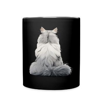 Persian Cat - Full Colour Mug - black - Front