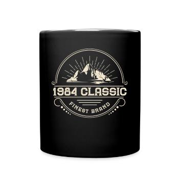 1984 BC Classic finest brand - 1984 Birthday gift - Full Colour Mug - black - Front