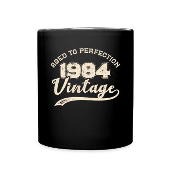 1984 BC Vieilli à la perfection - 1984 Cadeau d’anniversaire - Mug uni - noir - Devant
