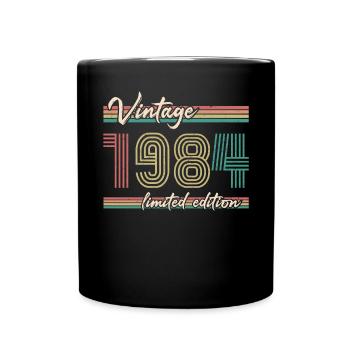 1984 ST Darkline vintage - Cadeau d’anniversaire 1984 - Mug uni - noir - Devant