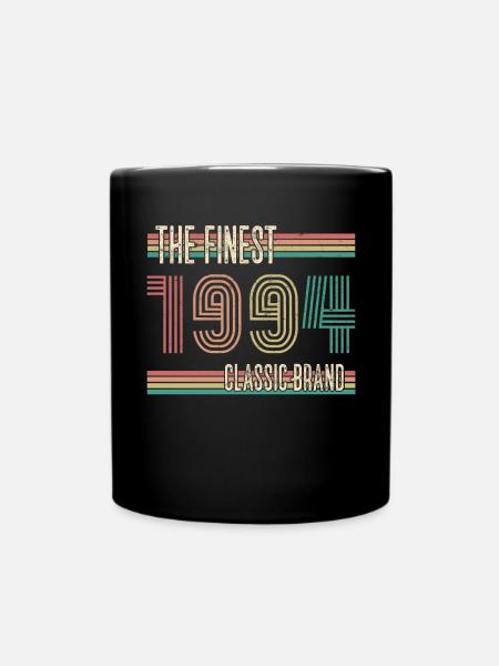 1994 ST The finest classic brand - 1994 Birthday - Full Colour Mug - black
