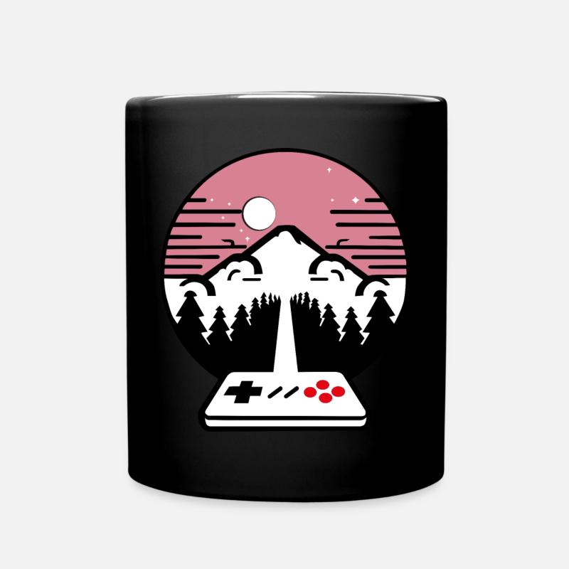 Vintage Playtime - Tasse einfarbig - Schwarz