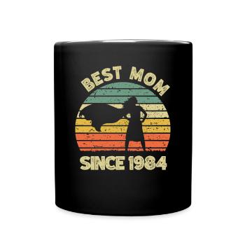 Meilleure maman depuis 1984 - 1984 Cadeau d’anniversaire - Mug uni - noir - Devant