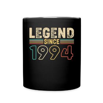 Legend since 1994 v2 - 1994 Birthday gift - Full Colour Mug - black - Front