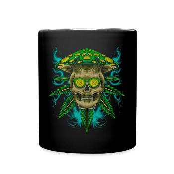 23F 0338 bk - Full Colour Mug - black - Front