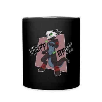 Abysse - Peluches !! (extrait de Bunneko_Arts) - Mug uni - noir - Devant