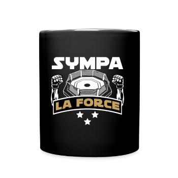Fun Strength MMA Boxing Martial Arts - Full Colour Mug - black - Front