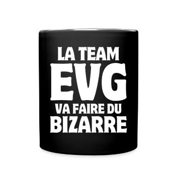enterrement de vie de garçon, EVG, mariés - Mug uni - noir - Devant
