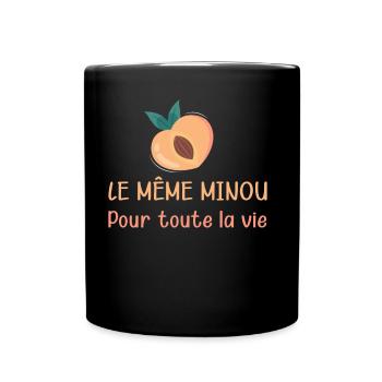 Marriage Man Funny Humor EVG Foufoune Minou - Full Colour Mug - black - Front