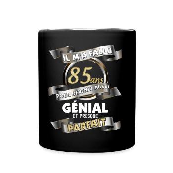 Anniversaire 85 ans Homme Génial Parfait - Mug uni - noir - Devant