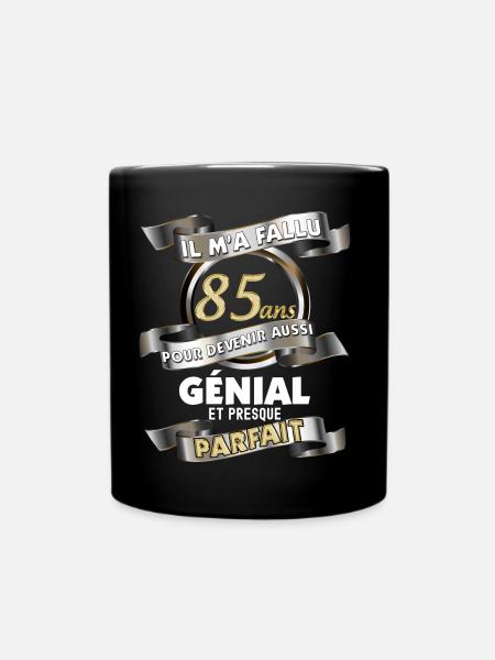 Anniversaire 85 ans Homme Génial Parfait - Mug uni - noir