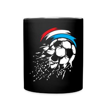 Football Pays-Bas Ball Explosion Team Holland - Mug uni - noir - Devant