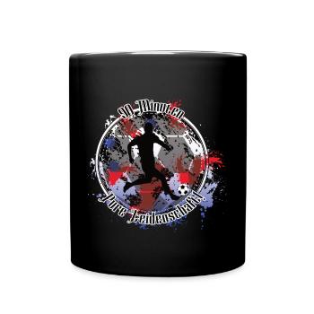 Footballers from Munich – pure passion - Full Colour Mug - black - Front