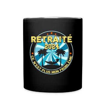 Rentner Schönes Design Für Verlassende Kollege - Tasse einfarbig - Schwarz - Vorne