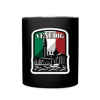 Viva Venezia - Full Colour Mug - black - Front