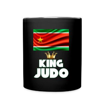 King Judo Guadeloupe Champion West Indies Pride - Full Colour Mug - black - Front