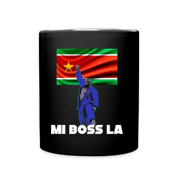 Drapeau Guadeloupe Judo Champion Le Bosse - Mug uni - noir - Devant