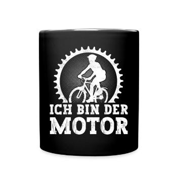 Vélo Disant VTT Vélo de route E-Bike - Mug uni - noir - Devant