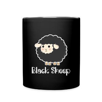 Mouton noir - Mug uni - noir - Devant