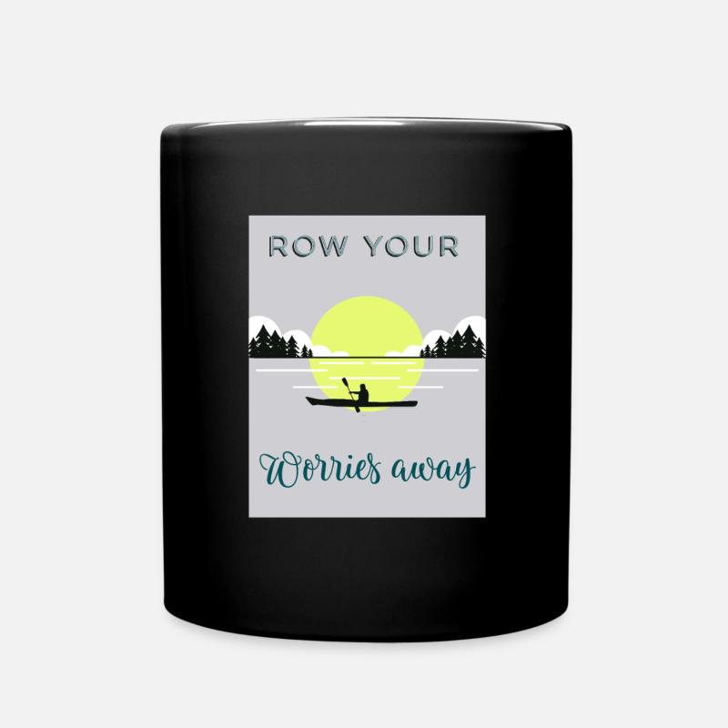 Éloignez vos soucis - Mug uni - noir