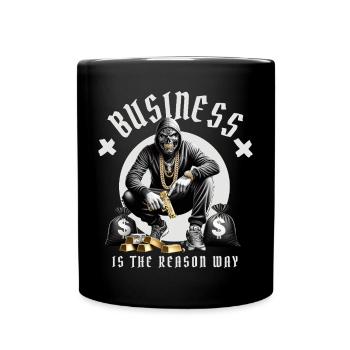 Vie de gangster - Mug uni - noir - Devant