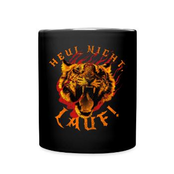 Ne pleurez pas, courez ! - Course à pied, jogging, sport, course à pied - Mug uni - noir - Devant