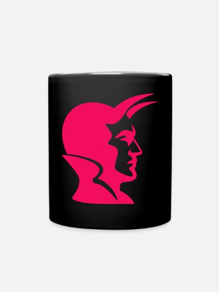 Devil Pop Art - Tasse einfarbig - Schwarz
