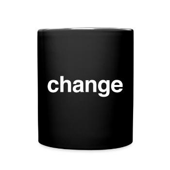 Change - Full Colour Mug - black - Front