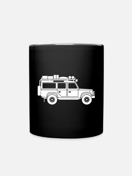 Defender D110-White - Tasse einfarbig - Schwarz