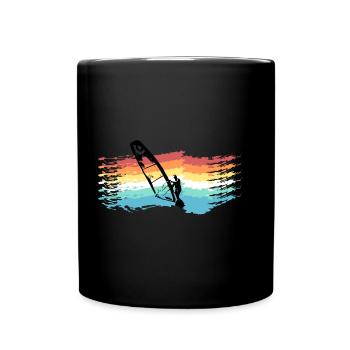Windsurfing - Full Colour Mug - black - Front