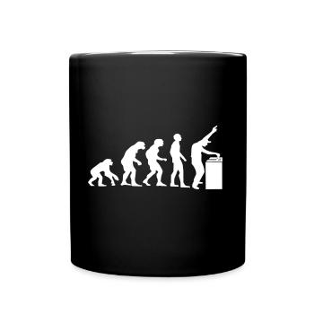 Evolution vers le Dj Edm Techno Festival - Mug uni - noir - Devant