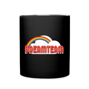 dream team - Mug uni - noir - Devant