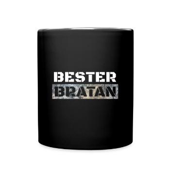 Best Bratan brother buddy Digga - Full Colour Mug - black - Front