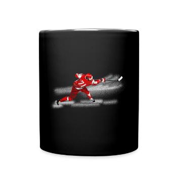 Hockey - Full Colour Mug - black - Front