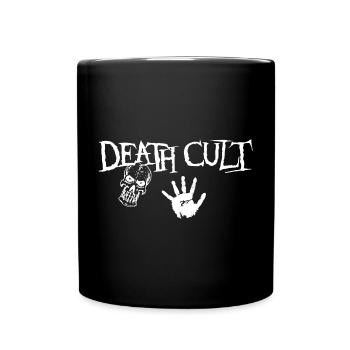 Death Cult, Skull Design - Full Colour Mug - black - Front