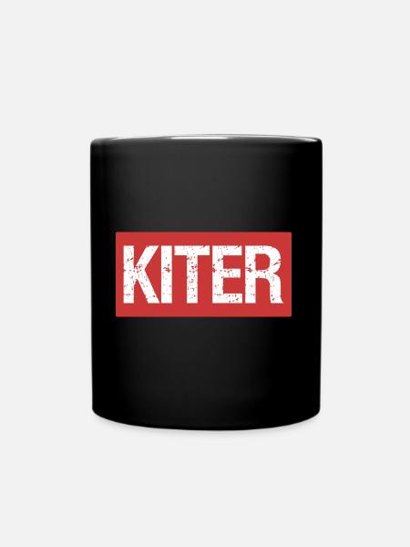 Kiter - Mug uni - noir