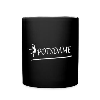 POTSDAME - Mug uni - noir - Devant