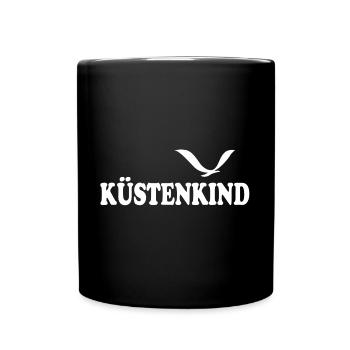KÜSTENKIND - Tasse einfarbig - Schwarz - Vorne